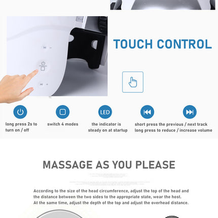 Wireless Electric Head Massager