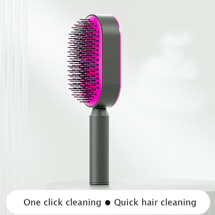 Press-Clean Air Cushion Hair Comb