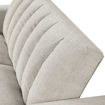 Beige Convertible Cushion Sofa