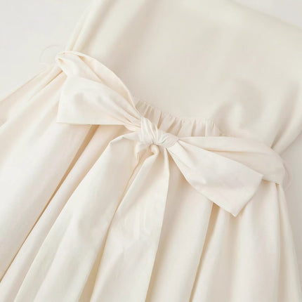 Women's Clothing Layered Decorative Spliced Dress with Belt