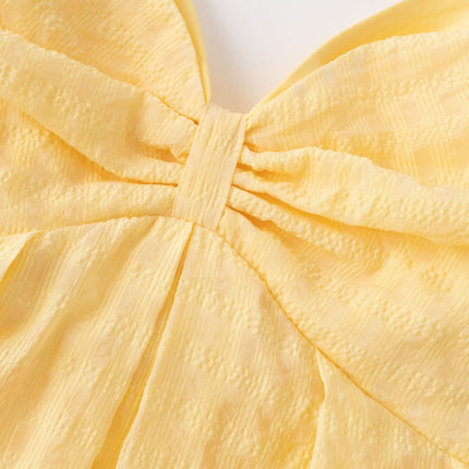 Backless Strapless Dress