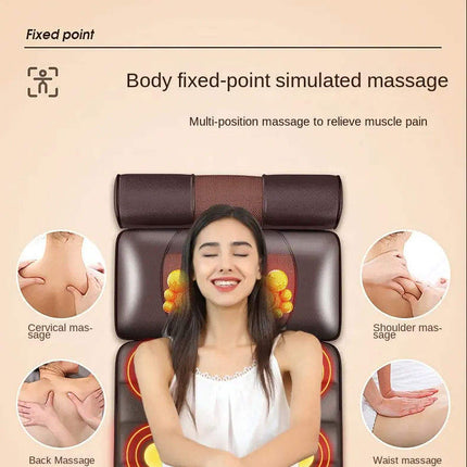 Electric Shiatsu Massage Cushion with Heat