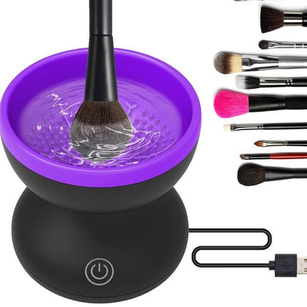Electric Rotating Makeup Brush Cleaner