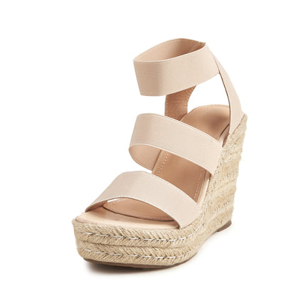 Hemp Rope Platform Wedge Sandals