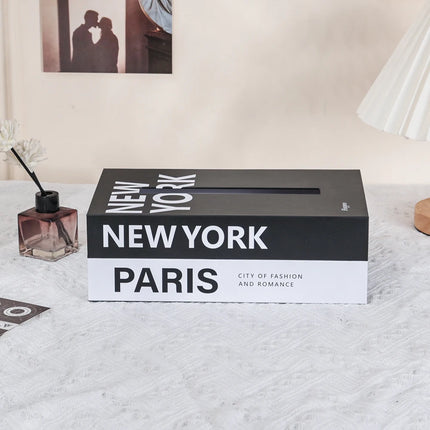 Book-Style Tissue Box Cover