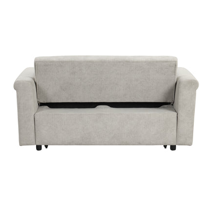 Beige Convertible Cushion Sofa