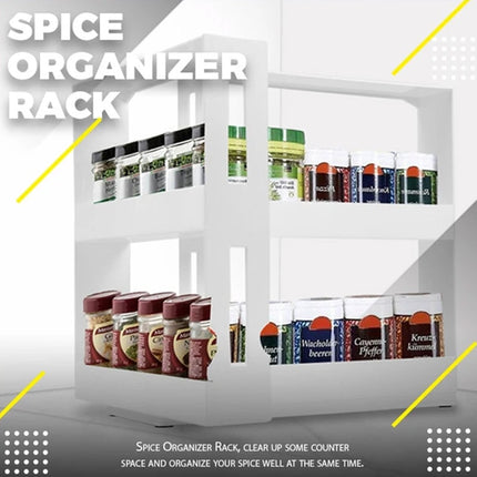 Sliding Spice Organizer Rack