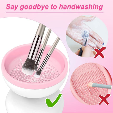 Electric Rotating Makeup Brush Cleaner