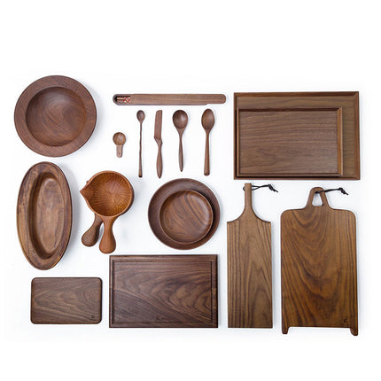 Solid Wood Serving