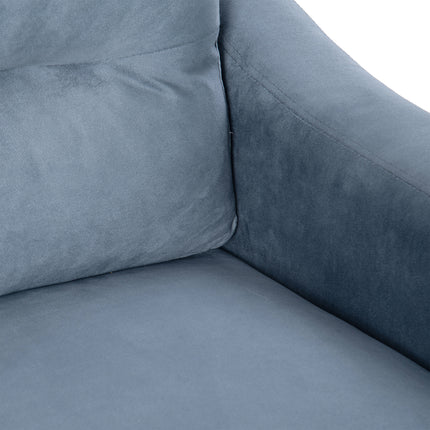 Gray Three-Seat Sofa
