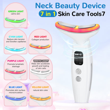 7-Color LED Neck Beauty Device