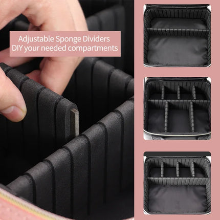 Light-Up Makeup Organizer Case