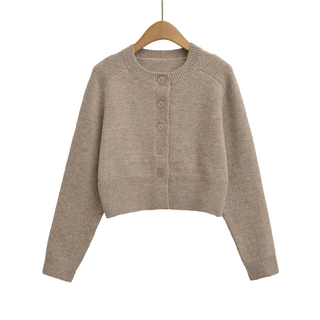 Camel Knit Cardigan
