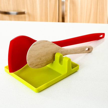 Spoon and Pot Lid Rest Shelf