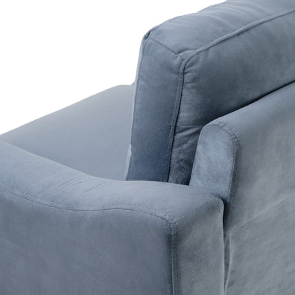 Gray Three-Seat Sofa