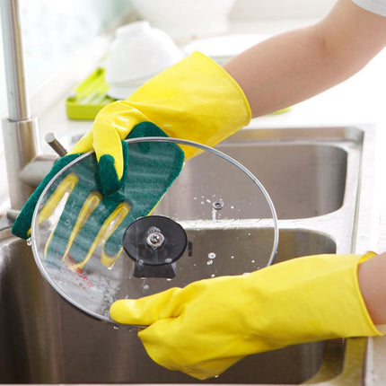Kitchen Sponge Cleaning Gloves