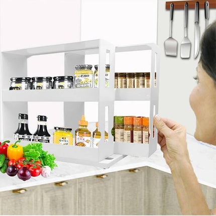 Sliding Spice Organizer Rack