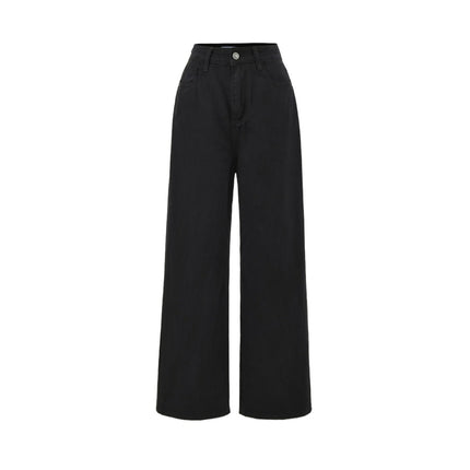 Melange Wide-Leg Trousers
