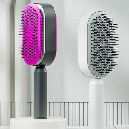 Press-Clean Air Cushion Hair Comb