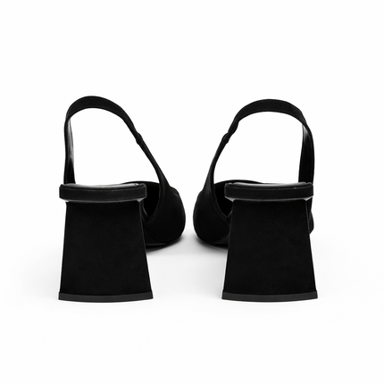 Refined Slingback Block Heels