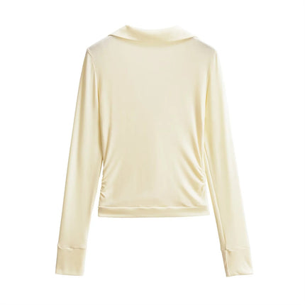 Drape Aura Long Sleeve Top