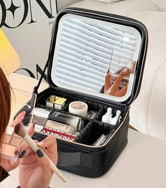 Light-Up Makeup Organizer Case